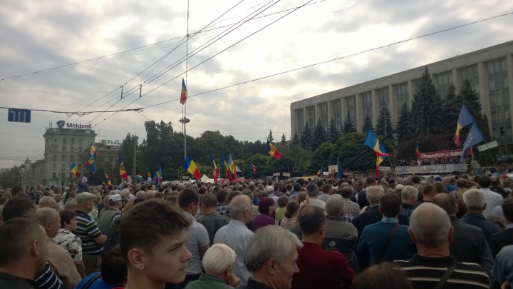 Митинг в столице: чего хочет платформа DA, чего хотят простые люди, чего хочет Ренато Усатый