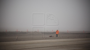 Мобильный завод из Германии начал производство бетона для кишиневского аэропорта