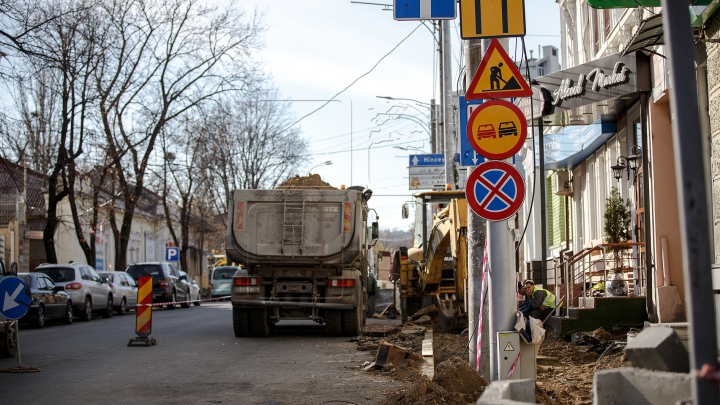 Транспортное движение по участку ул. Василе Александри будет временно остановлено