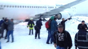 Пассажирский самолет совершил жесткую посадку в аэропорту Клуж-Напока