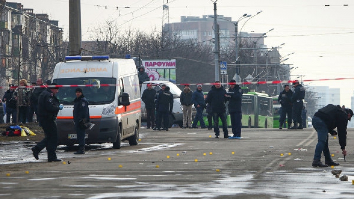 В Киеве возле автомойки произошли два взрыва