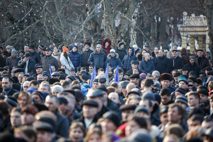 Фоторепортаж с митинга в поддержку назначения нового правительства