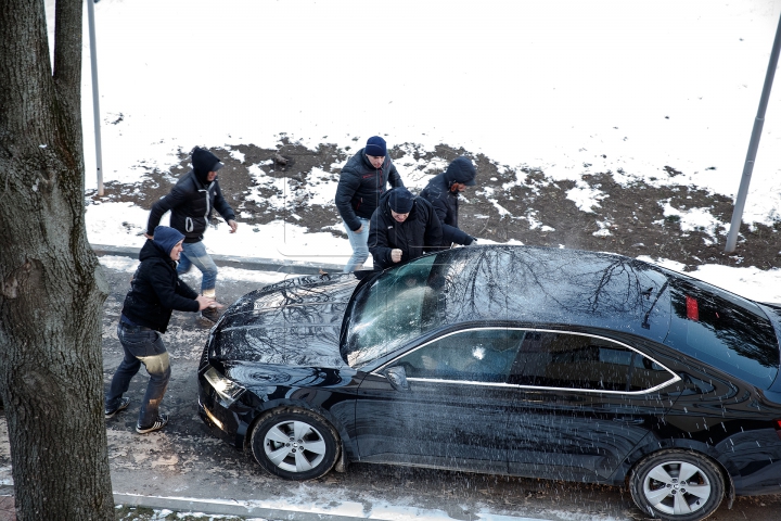 Как проходил протест у парламента 20 января (ФОТОРЕПОРТАЖ)