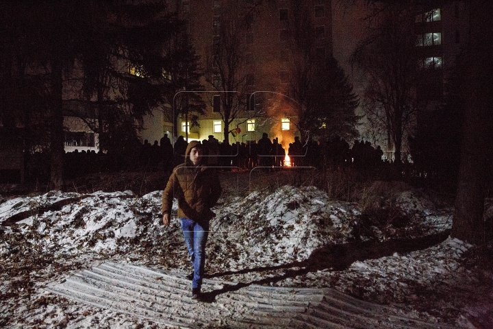 Как проходил протест у парламента 20 января (ФОТОРЕПОРТАЖ)