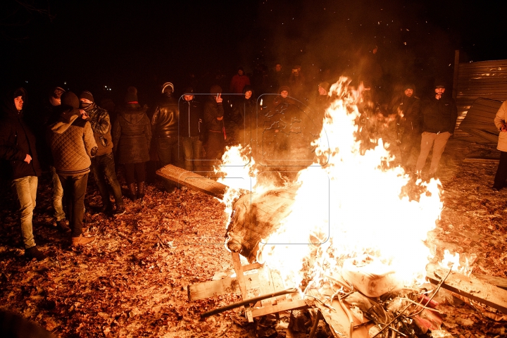 Как проходил протест у парламента 20 января (ФОТОРЕПОРТАЖ)