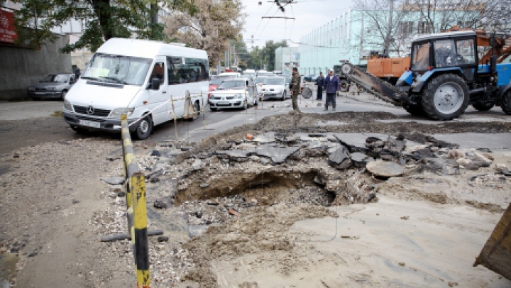 Авария произошла на магистрали, снабжающей водой Кишинев