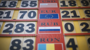 Курс валют: лей немного укрепился по отношению к евро