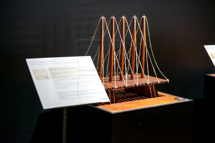 В столице открылась выставка изобретений Леонардо да Винчи (ФОТОРЕПОРТАЖ)