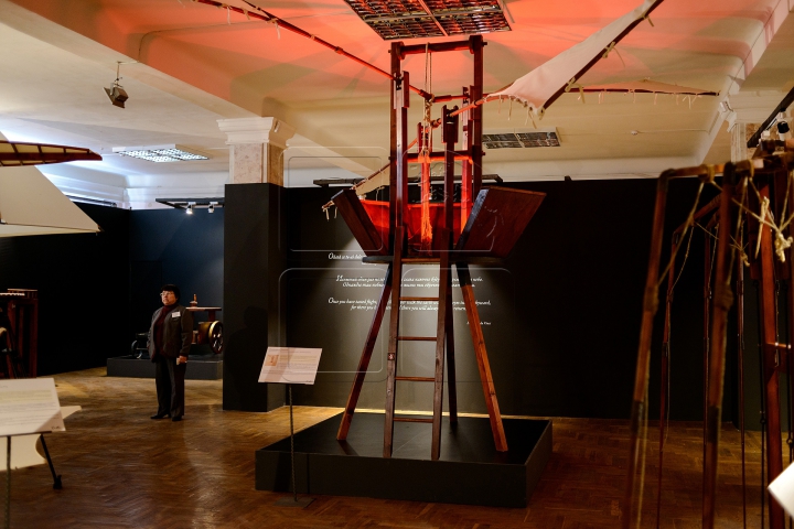 В столице открылась выставка изобретений Леонардо да Винчи (ФОТОРЕПОРТАЖ)