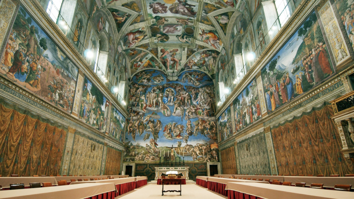 Мексиканский храм 15 лет превращают в Сикстинскую капеллу (ВИДЕО)