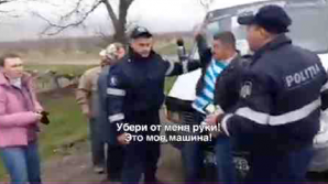 Водитель микроавтобуса Кишинев-Кантемир оказал сопротивление полиции