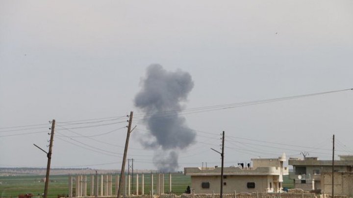 В Сирии сбили военный самолет (ВИДЕО)