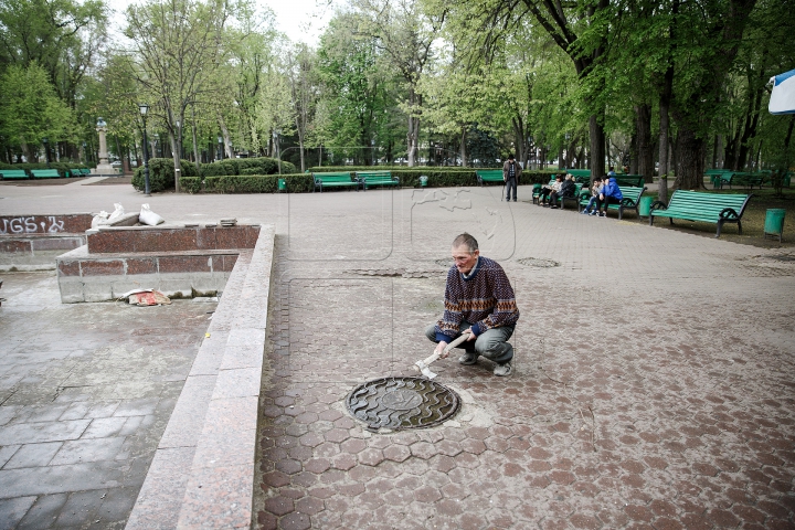 В Кишиневе наводят красоту перед праздниками (ФОТОРЕПОРТАЖ)