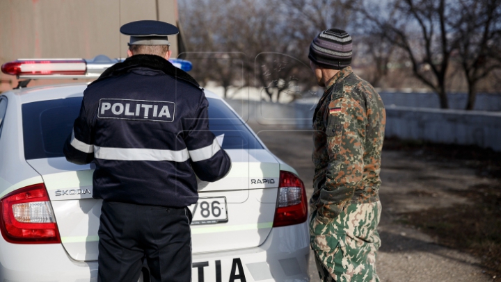 В Хынчештском районе трое пьяных мужчин напали на полицейских (ВИДЕО)