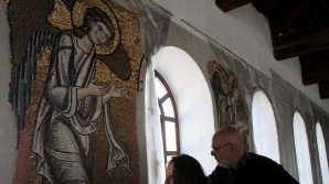 В Вифлееме нашли неизвестную мозаику ангела