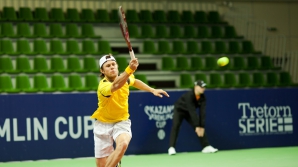 Раду Албот взял первый сет у Роджера Федерера, но матч проиграл