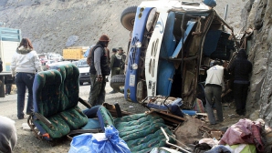 17 человек погибли в автобусном ДТП на юге Боливии