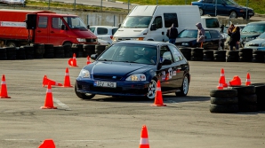 В Кишиневе состоялся третий этап чемпионата Молдовы по автослалому