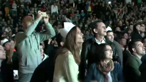 Финал Евро-2016 собрал в сквере театра оперы и балета более тысячи болельщиков