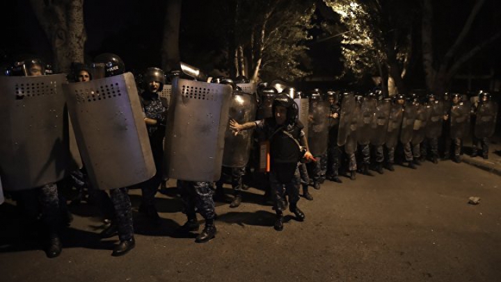 В Ереване арестованы шесть человек по делу о массовых беспорядках