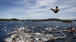 Михал Навратил выиграл шестой этап ЧМ по клифф-дайвингу