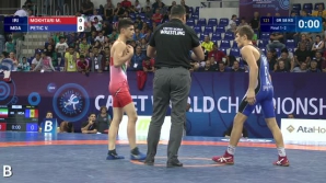 Валентин Петик стал чемпионом мира по греко-римской борьбе среди кадетов