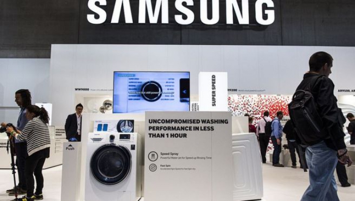 Компания Samsung признала обоснованность жалоб на взрывы стиральных машин