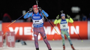 Биатлонист Бабиков выиграл гонку преследования на этапе КМ в Швеции