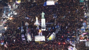 В Южной Корее тысячи людей отмечают импичмент президента