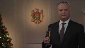 Президент страны Игорь Додон пожелал гражданам больших свершений в Новом году