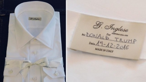 Фото: итальянский портной сшил для Трампа рубашку для инаугурации