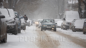 Сильнейшая метель обрушилась на Молдову: ситуация на дорогах