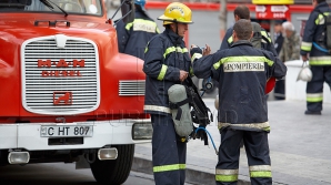 В Трушенах накануне вечером загорелась мусорная свалка