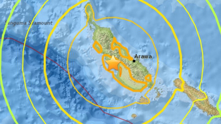 Сильнейшее землетрясение магнитудой 8 произошло в Папуа — Новой Гвинее
