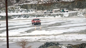 Арабские Эмираты занесло снегом