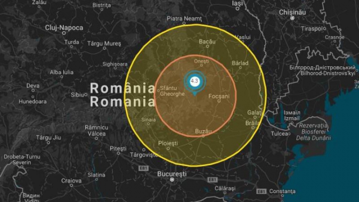 Землетрясение в Румынии: во Вранче новые толчки ощущались 