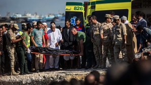 В Средиземном море затонуло судно, на котором в Европу плыли 200 беженцев