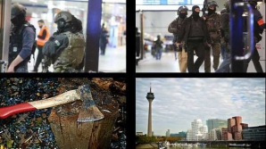 Неизвестный с топором набросился на пассажиров на вокзале Дюссельдорфа