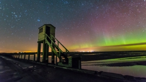 Полярное сияние "накрыло" север Великобритании