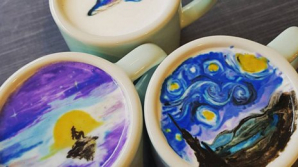 Бариста из Южной Кореи превращает кофе в арт-объект: видео