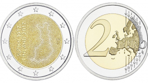 Финляндия выпустит 2,5 миллиона монет в честь столетия независимости