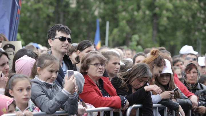 В Кишинёве прошёл грандиозный концерт по случаю Дня Победы и Дня Европы