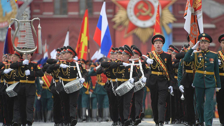 На Красной площади прошёл Парад Победы