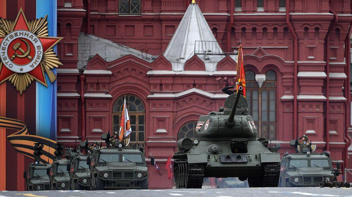 На Красной площади прошёл Парад Победы