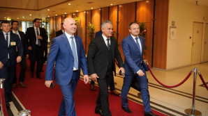 Лидер ДПМ Влад Плахотнюк находится с визитом в Брюсселе