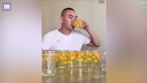 Вот это гоголь-моголь: Блогер из Китая выпил 100 сырых яиц за 53 секунды