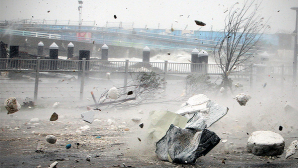 В Японии отменили десятки авиарейсов из-за тайфуна