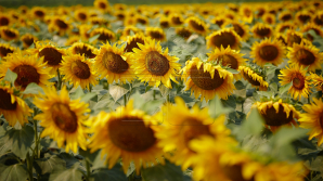 В северных районах страны приступили к сбору урожая подсолнечника