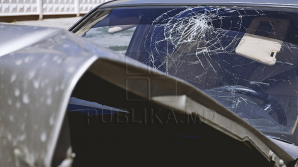 На трассе Кишинев-Хынчешты столкнулись три автомобиля, пострадали три человека