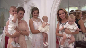 Тройняшкам, которых поддерживает фонд "Эдельвейс", исполнился год